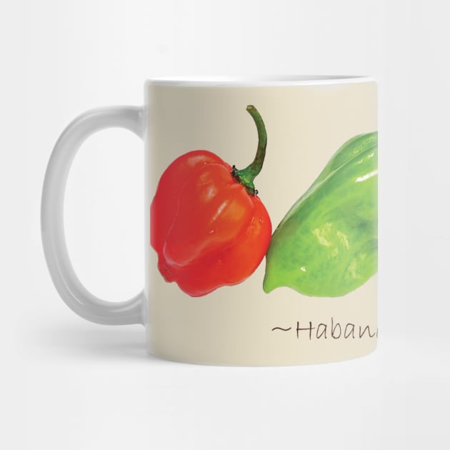 Habanero Peppers Dark by pasnthroo